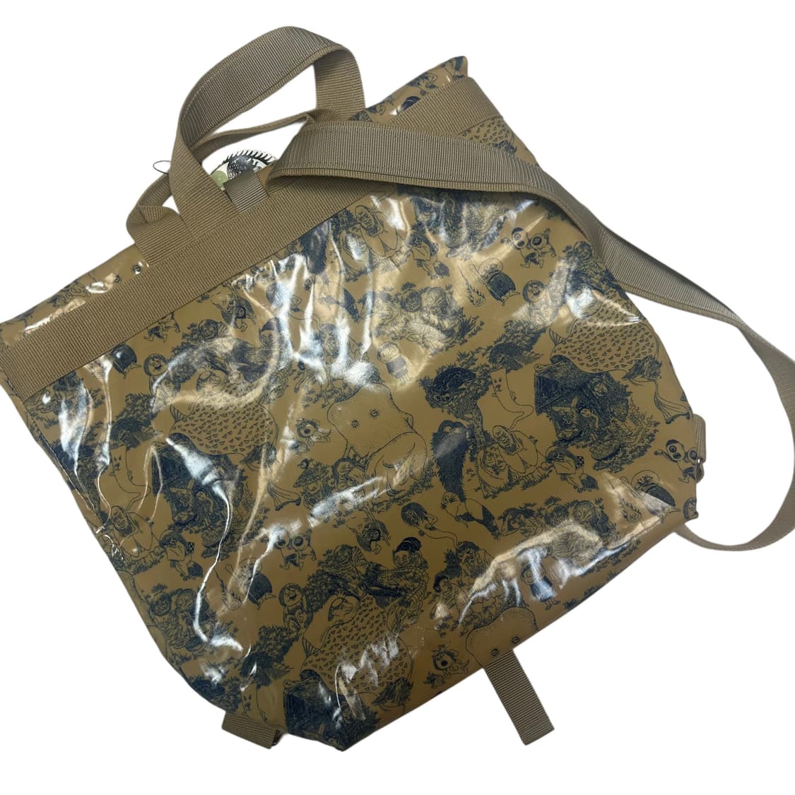 JPN Vintage PVC 메신저백 상품이미지3