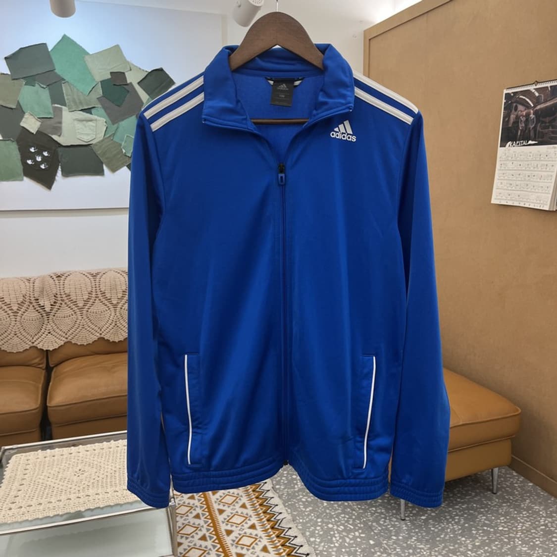 아디다스 올드스쿨 레트로 빈티지 져지 집업 100 C10559 상품이미지3