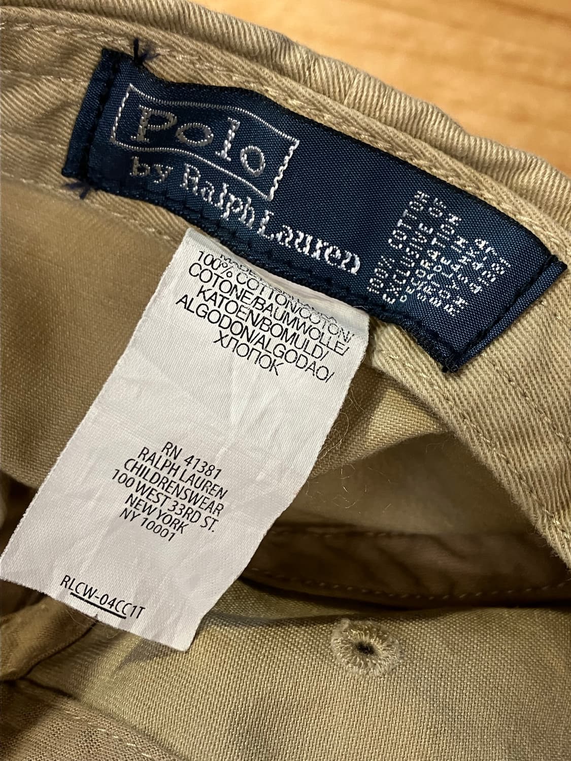 폴로 랄프로렌 볼캡 모자 베이지  #csz2112 상품이미지4