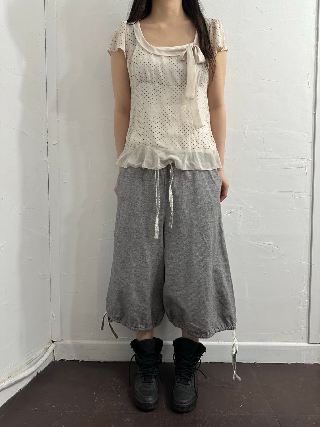 dot blouse 상품이미지3