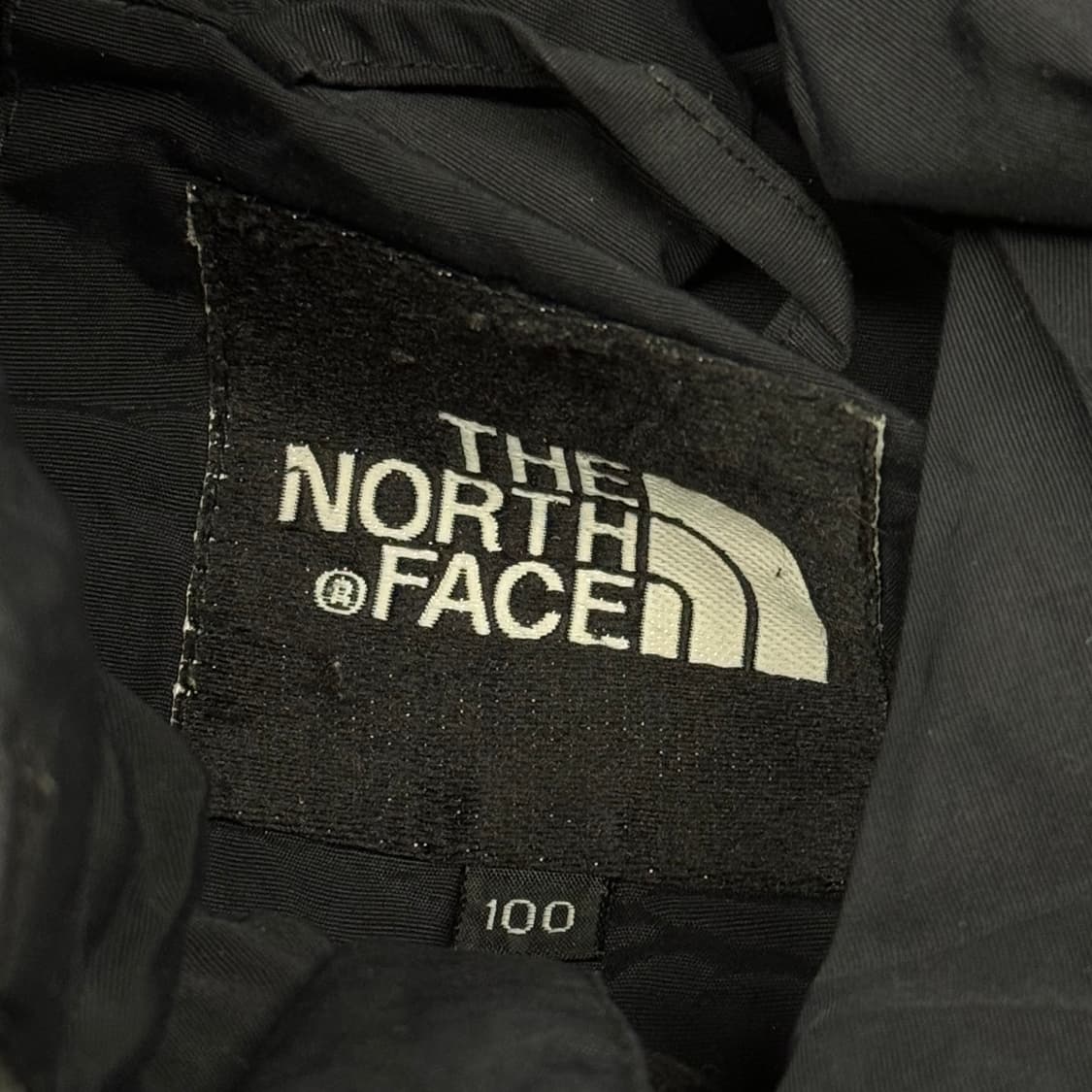 [정품/L] 노스페이스 블랙 바람막이 후드 자켓 b14 상품이미지6