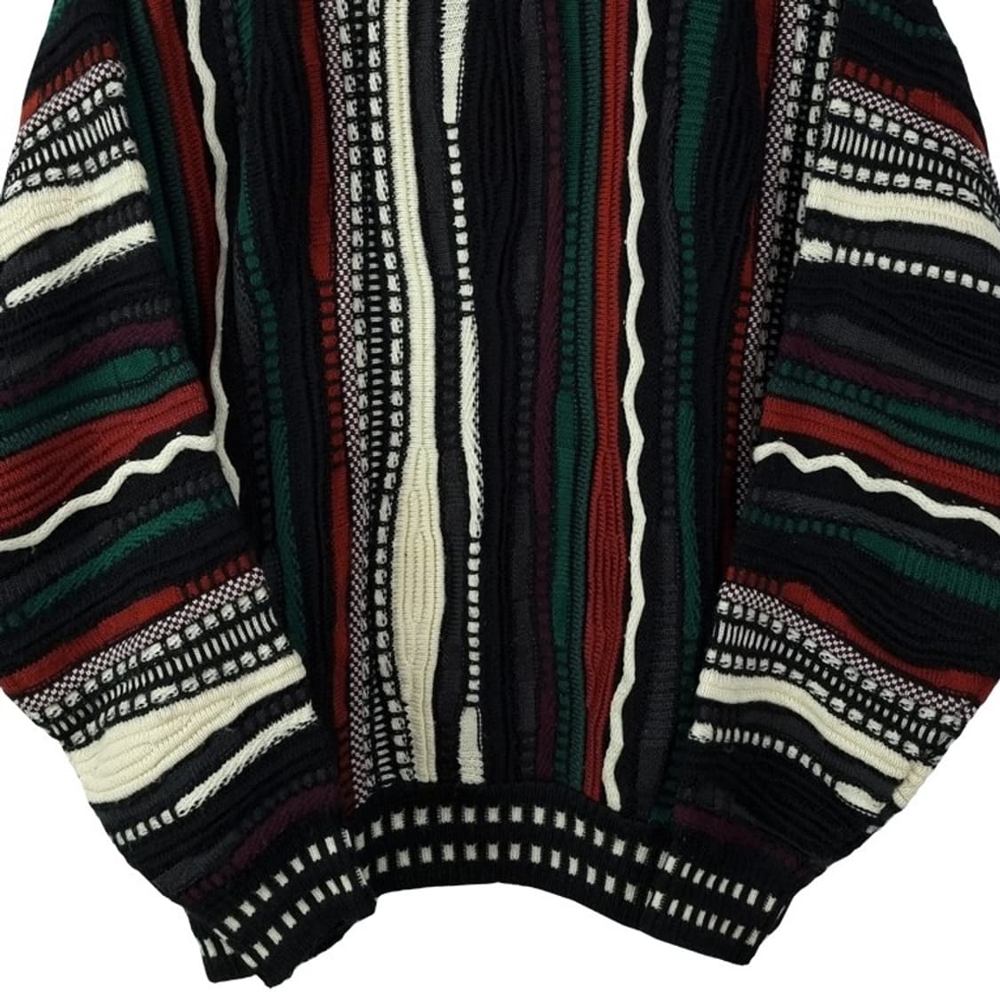 [빈티지] 에스닉 패턴 3D 케이블 루즈핏 니트 M19875 상품이미지5