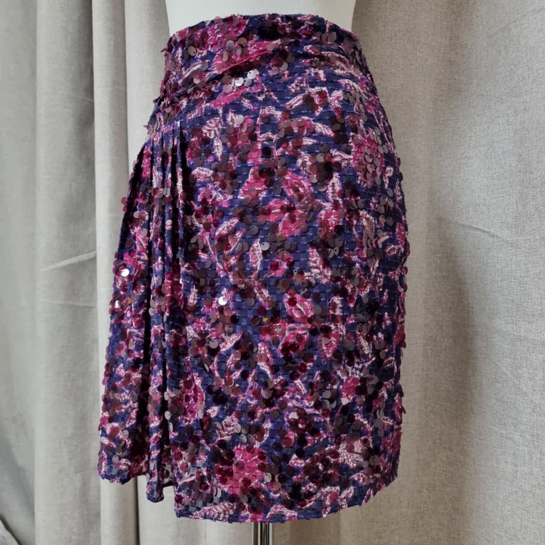 Ba&Sh 바앤쉬 바쉬 스팽글 스커트 비즈 치마 (25인치) 상태최상 상품이미지3