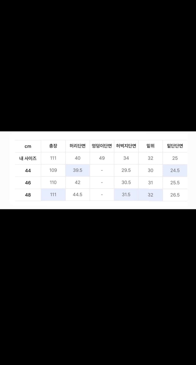 엘무드 레이 플레어 데님 그레이시블루(44) 상품이미지4
