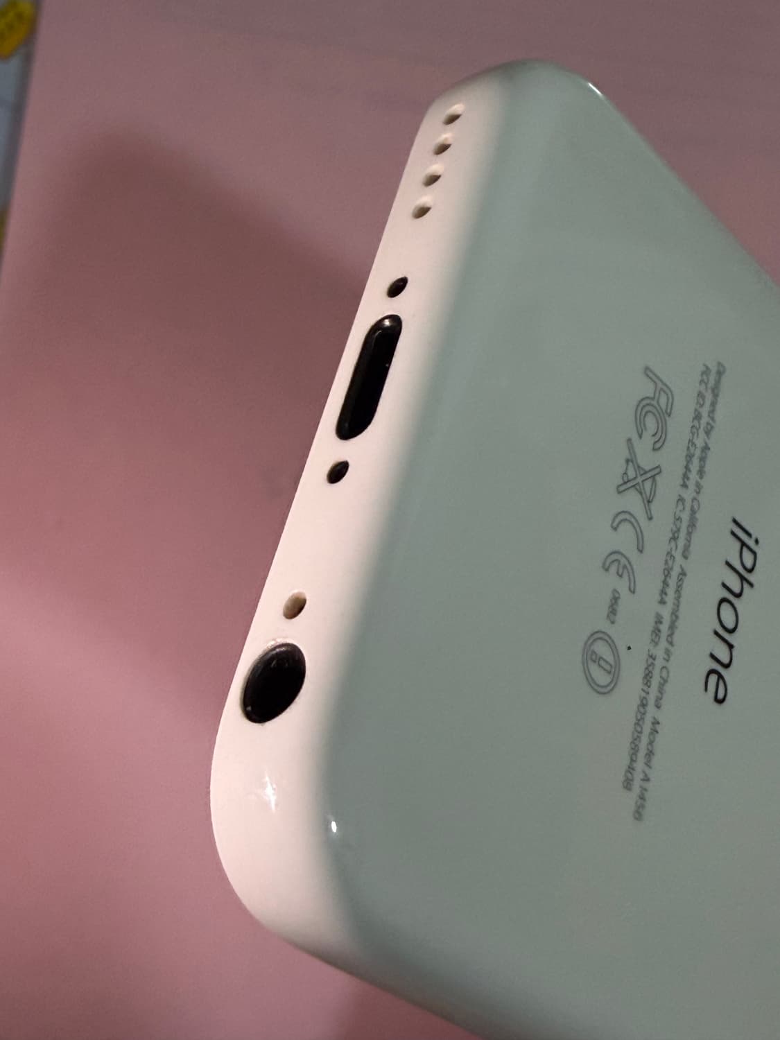 아이폰 5c 화이트 16기가 #9408 + 보호필름&투명케이스 상품이미지4