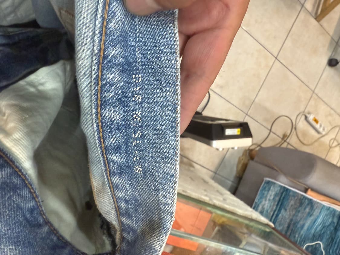 32-33 정품 생로랑 데님팬츠 팝니다 상품이미지8