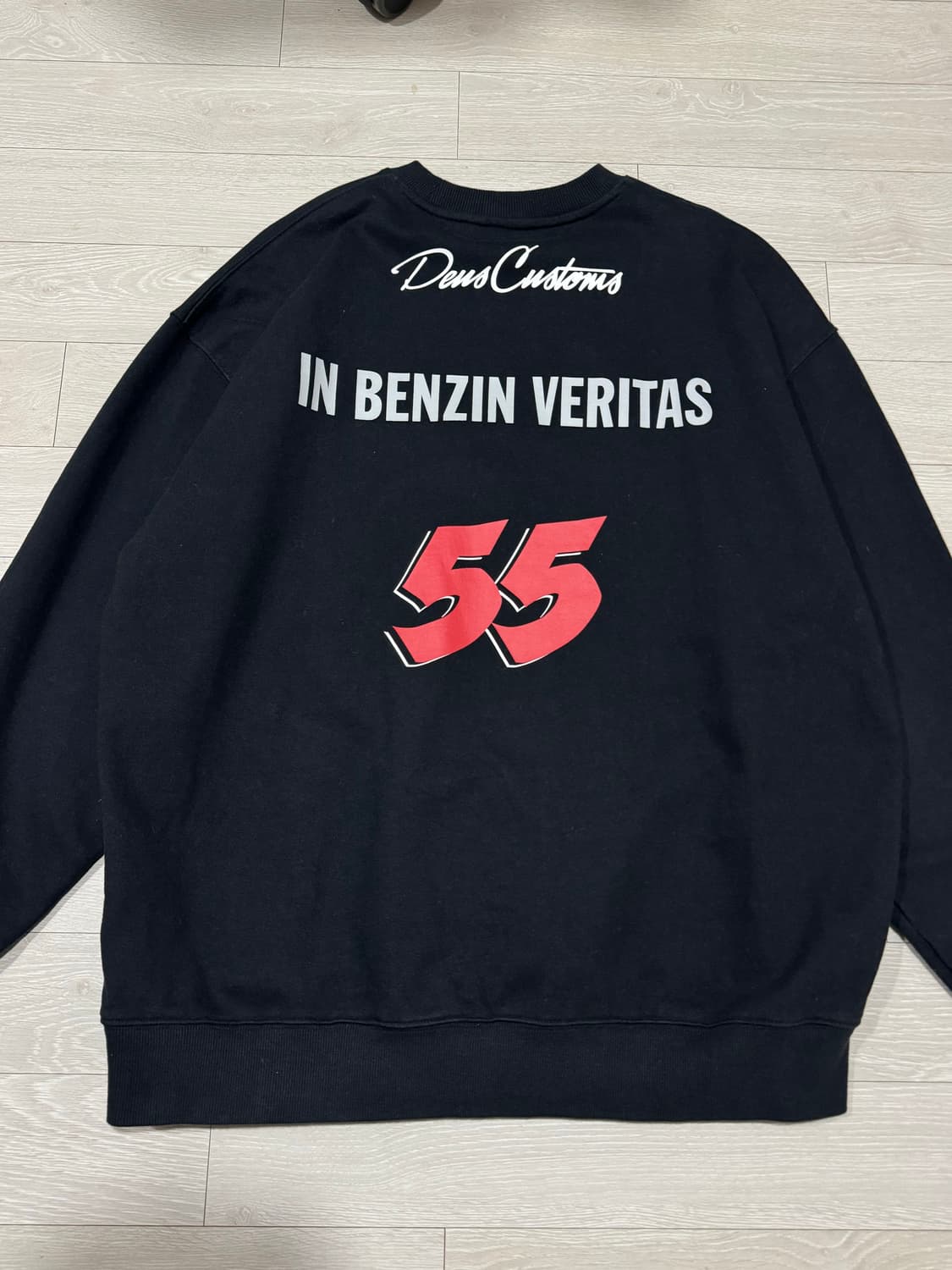 [L] 데우스 엑스마키나 모토 크루 맨투맨 상품이미지2