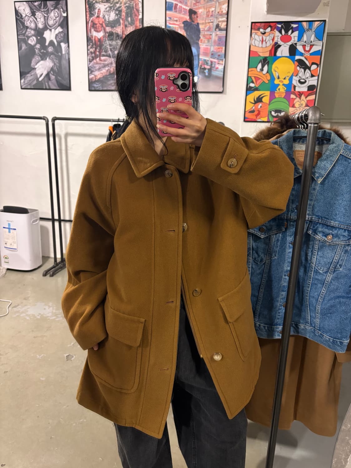 버버리 빈티지 코트 상품이미지3