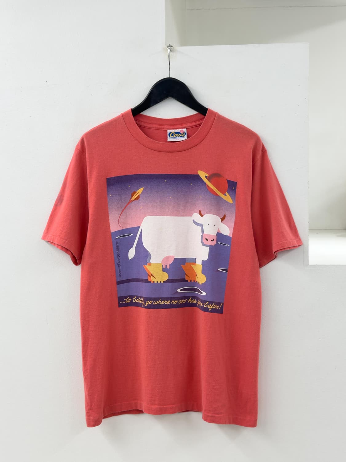 90s 빈티지 티셔츠 cows 상품이미지1