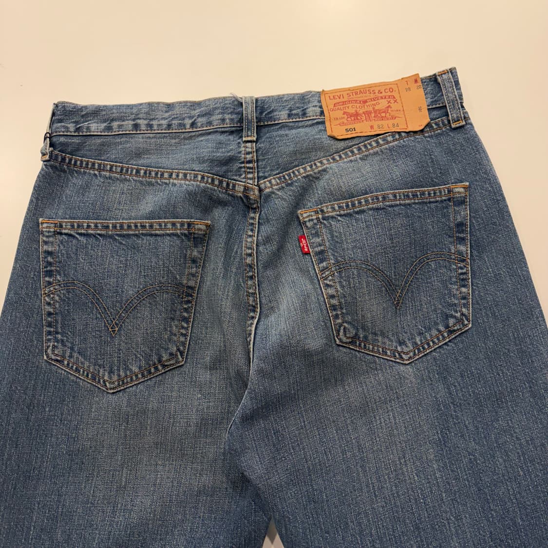 [32x33] 리바이스 501 오리지널 데님 팬츠 청바지 D736 상품이미지3