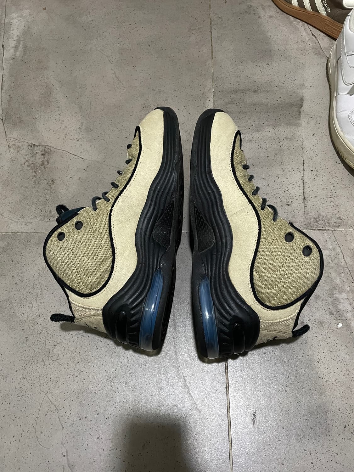 나이키 x 스투시 에어 페니 2 라탄 앤 라임스톤 상품이미지5