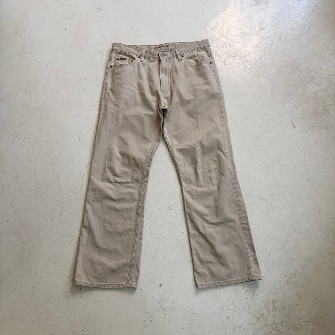 에디바우어 빈티지 부츠컷 코튼팬츠 34x30 상품이미지1