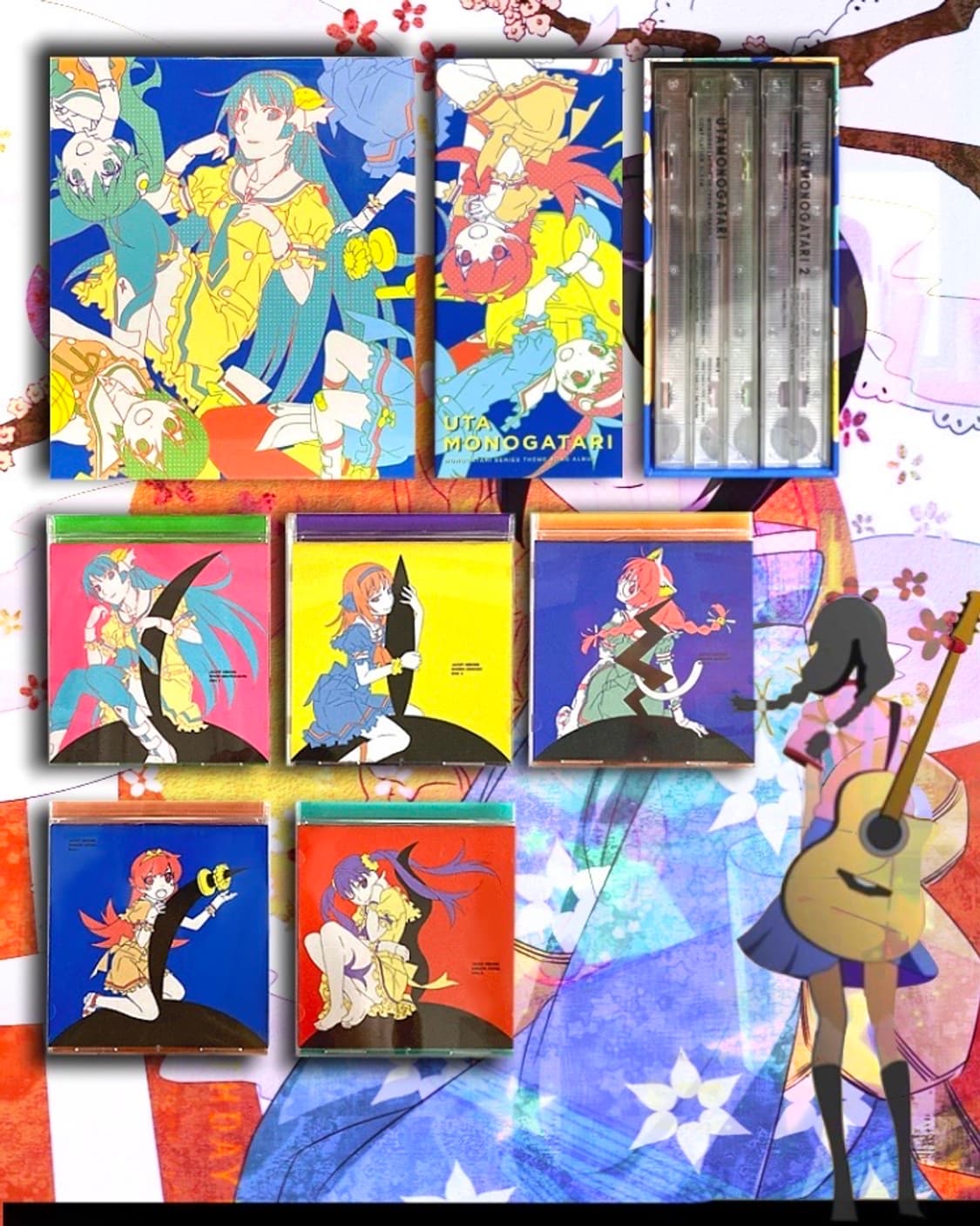 『우타모노가타리 1&2 ANIPLEX + 한정판 스페셜 주제가집』 상품이미지1