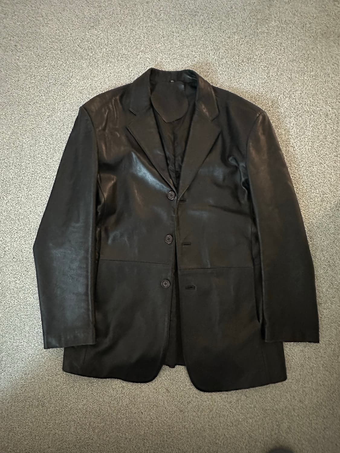 레더 블레이저 자켓 XL 상품이미지1