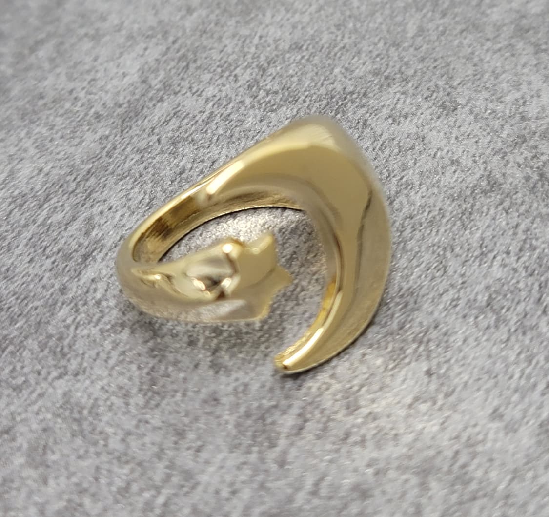 star & moon ring 상품이미지3
