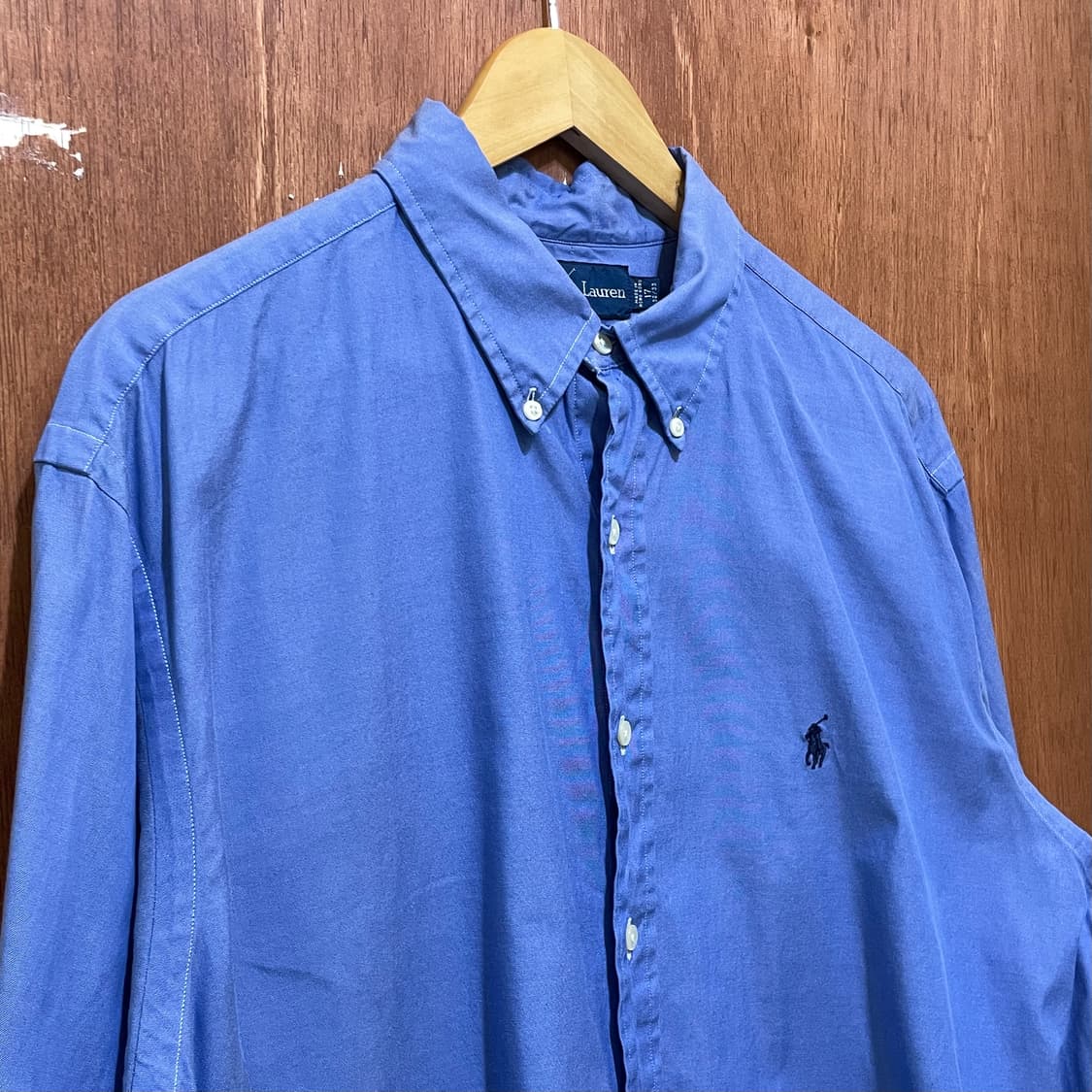 (17) POLO 폴로 랄프로렌 솔리드 셔츠 야머스핏 상품이미지2