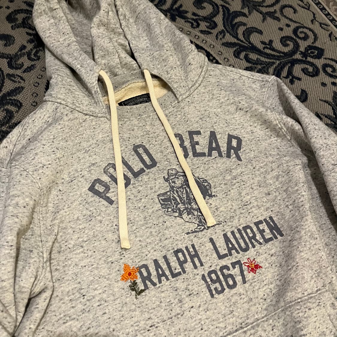 M 폴로 베어 자수 후드티/W2299 상품이미지2