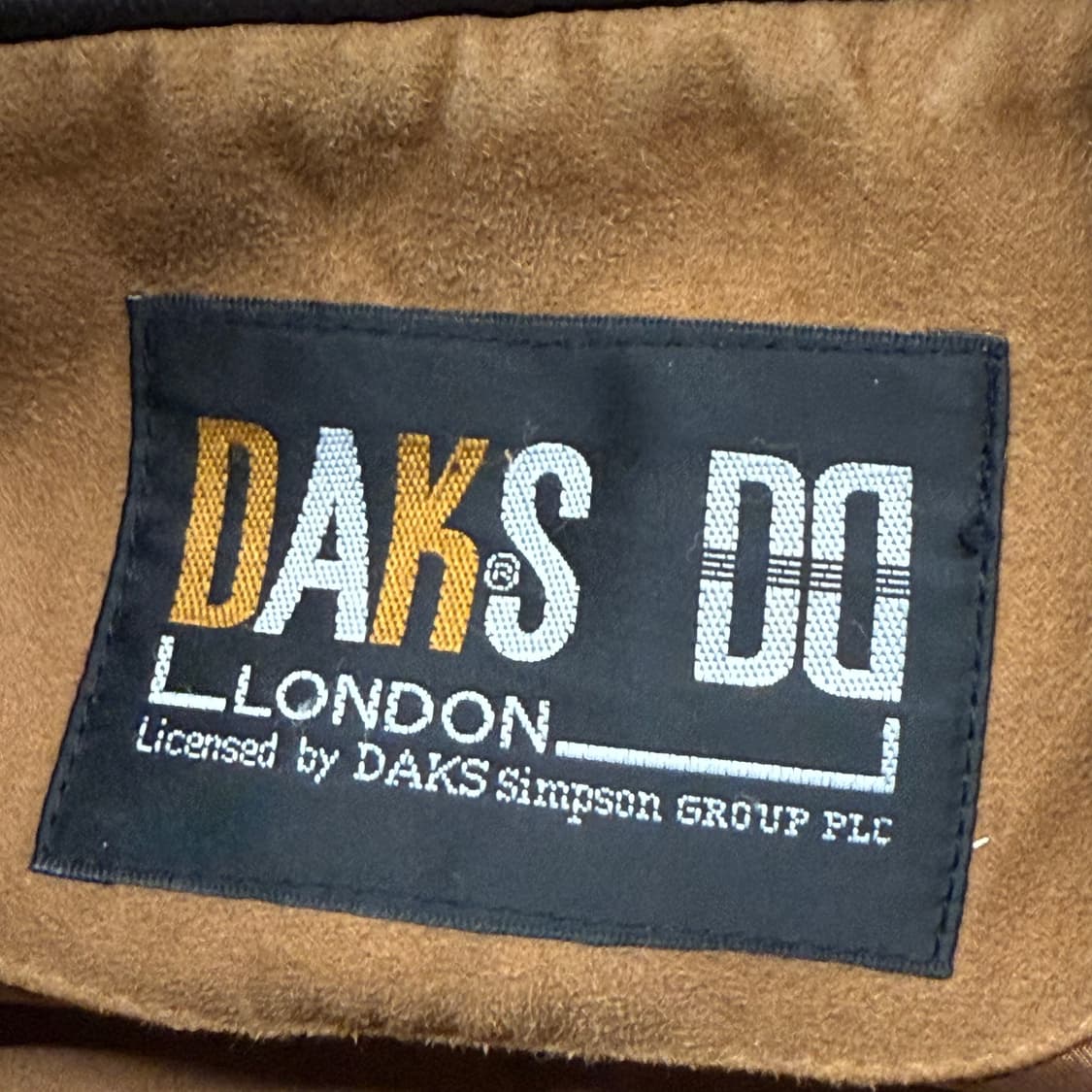 [정품] 닥스 퀼팅 스웨이드 배색 점퍼 브라운 b15 상품이미지5