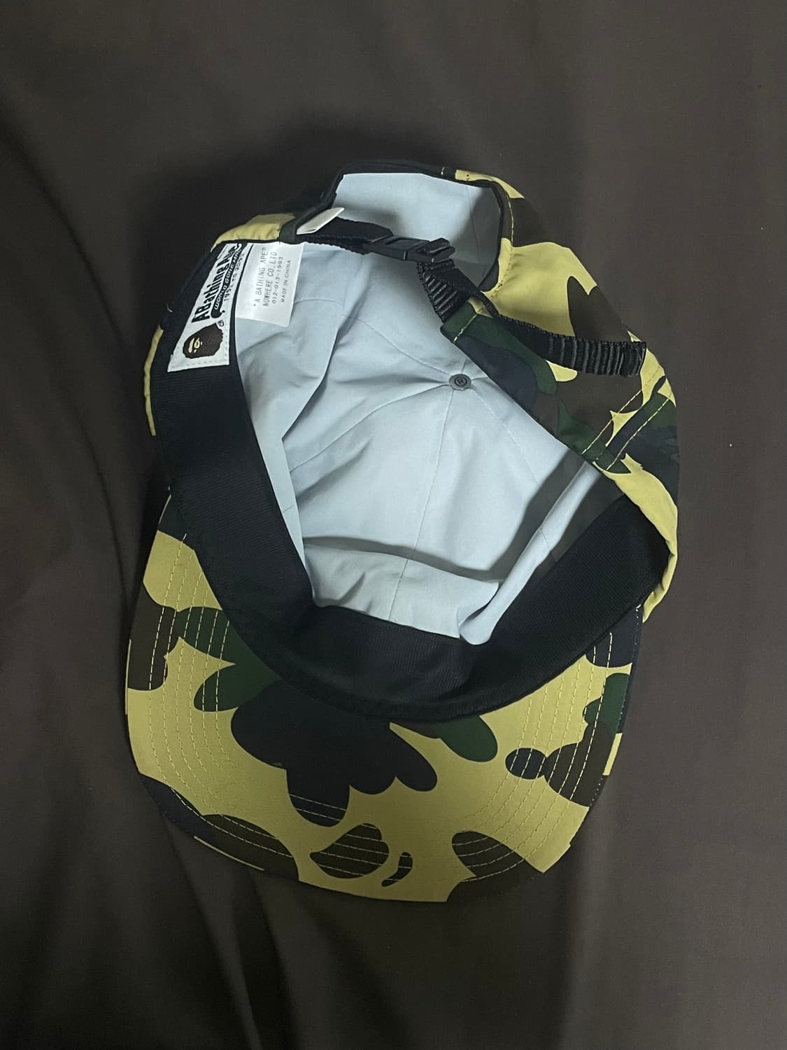 Bape GORE-TEX CAMO PANEL CAP 상품이미지2