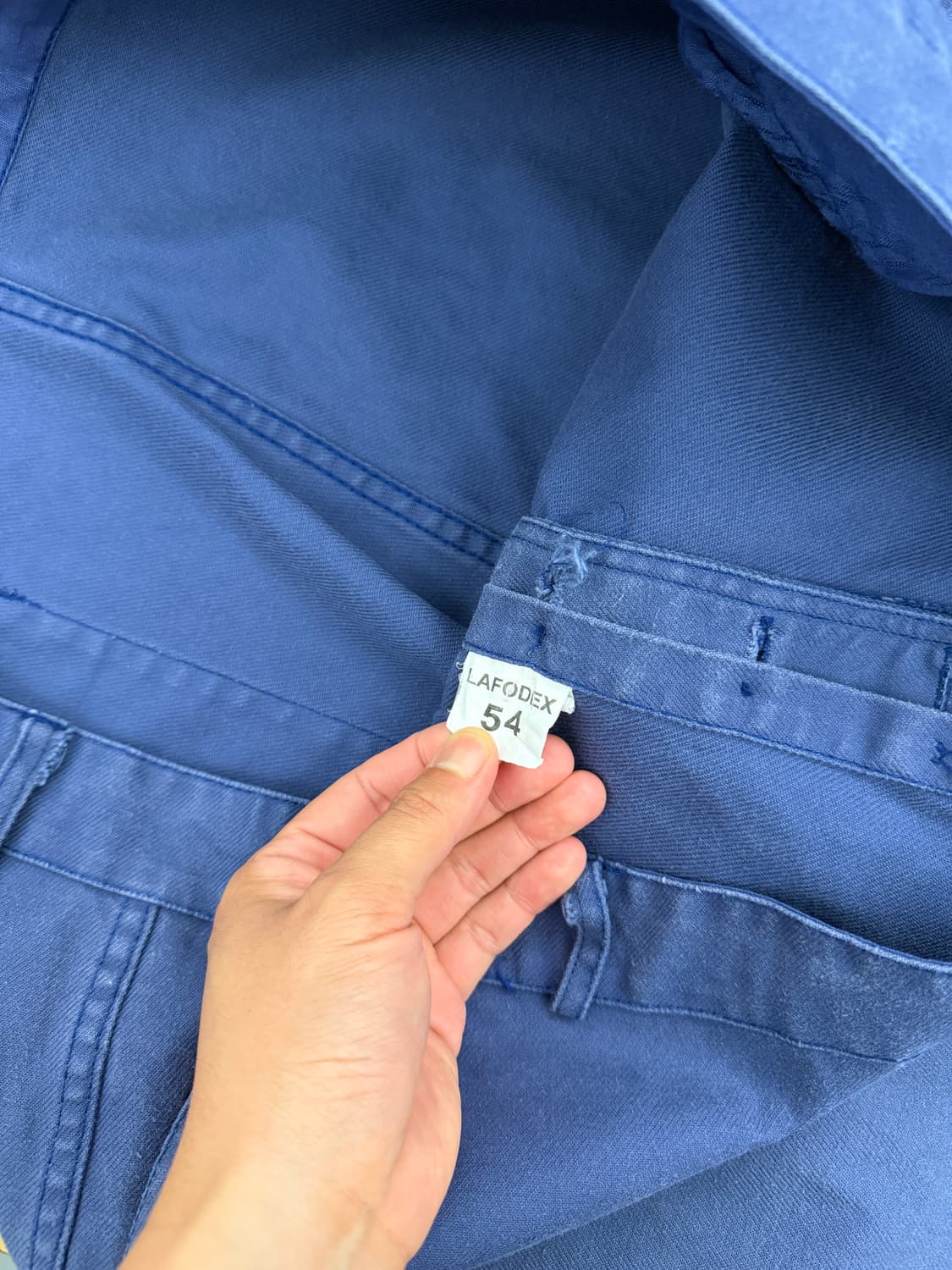 1990s LAFODEX DISTRESSED FADE 프렌치워크팬츠 상품이미지7