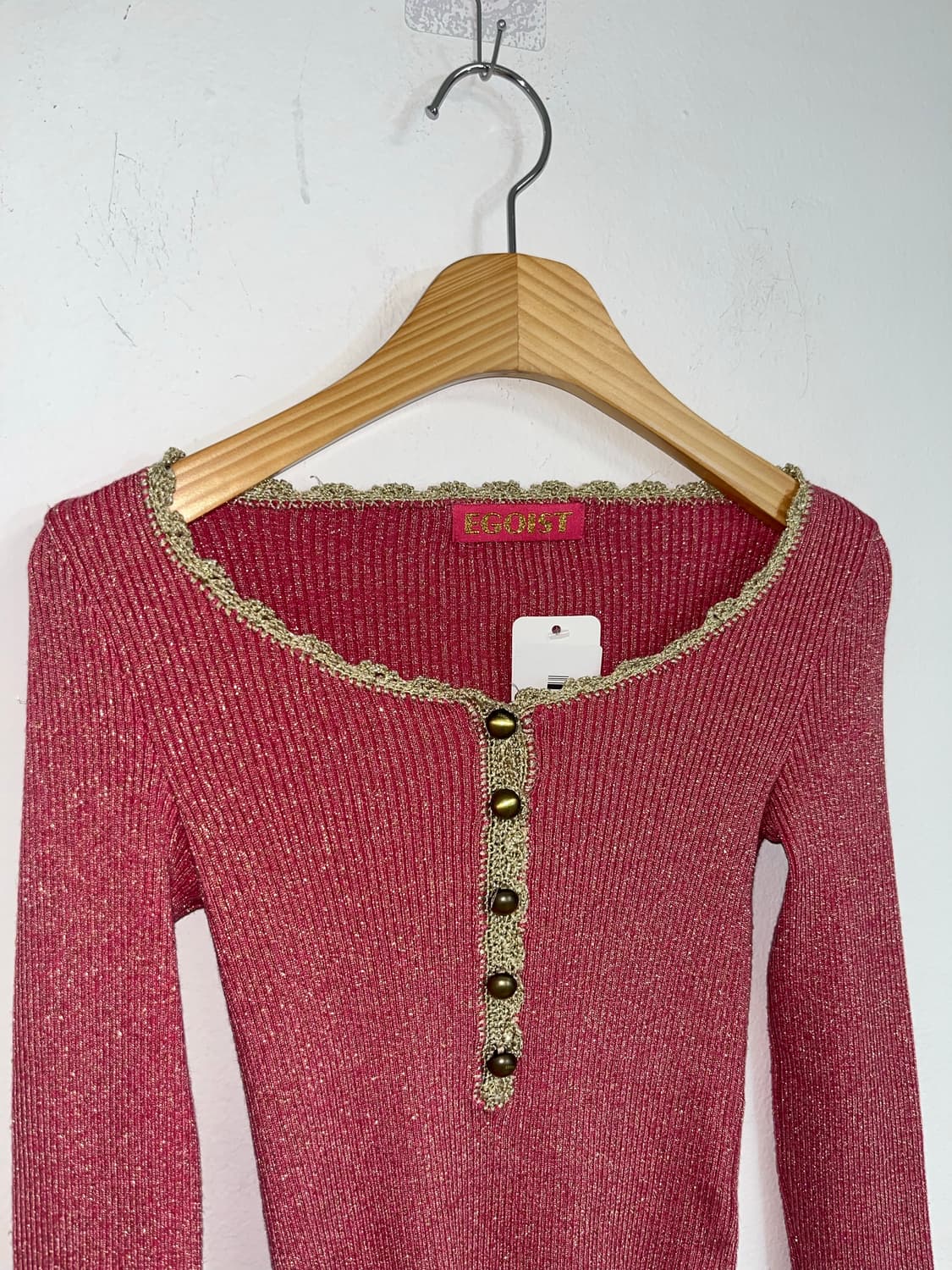 #Egoist 히메 갸루 글리터 롱슬리브 상품이미지5