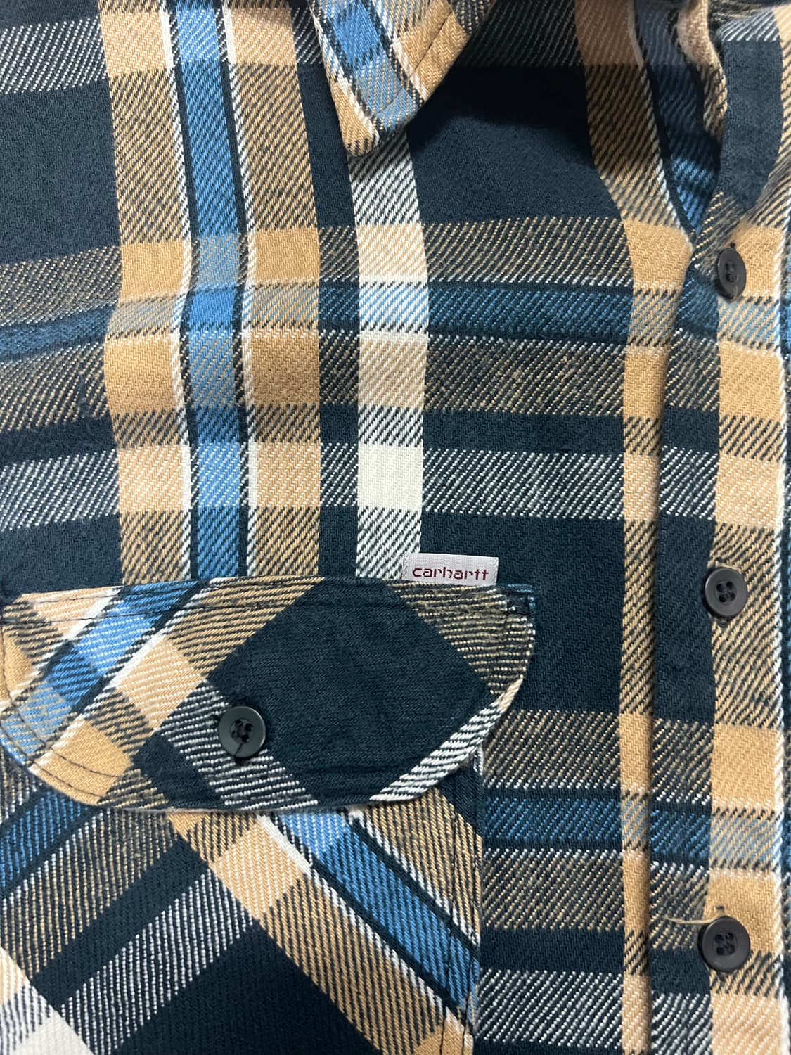 90s 칼하트 체크 셔츠 상품이미지3