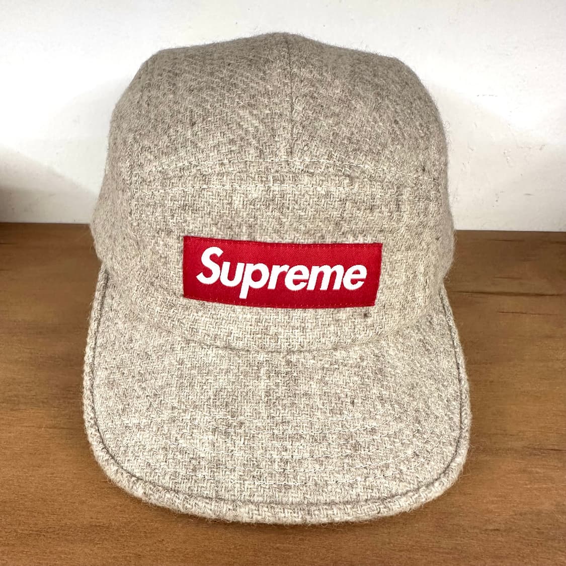 2015FW 슈프림 해리스트위드 캠프캡 상품이미지1