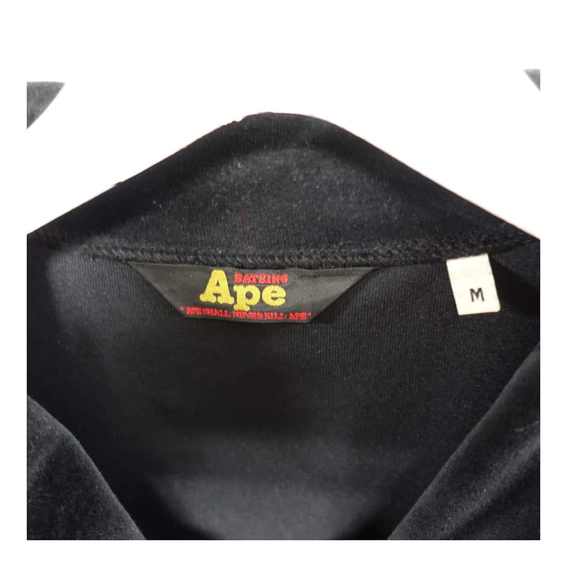 [M]90'S BAPE ABATHINGAPE 베이프 아카이브 벨루어져지 상품이미지4