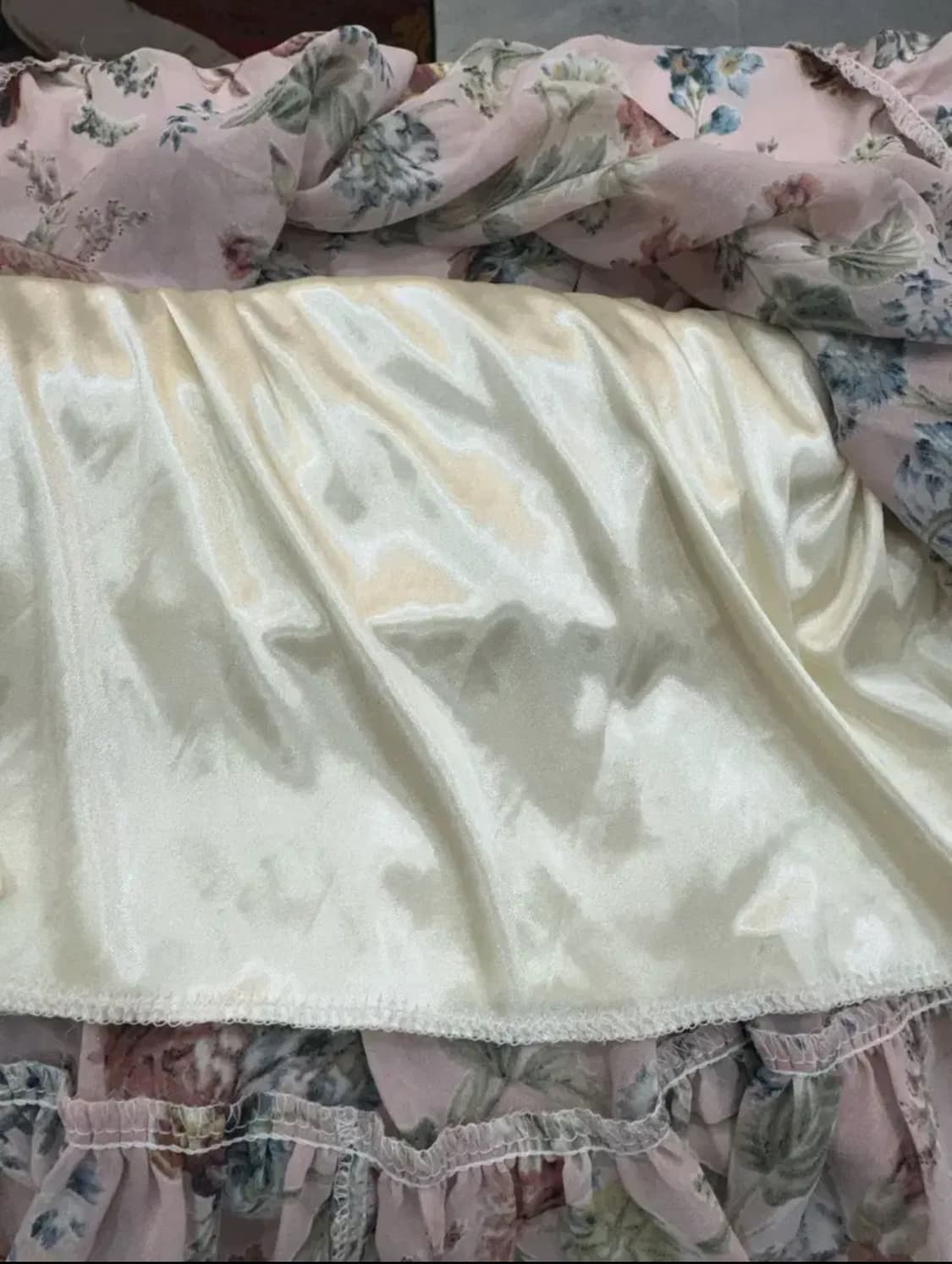 vtg 플라워 프릴 원피스  상품이미지6