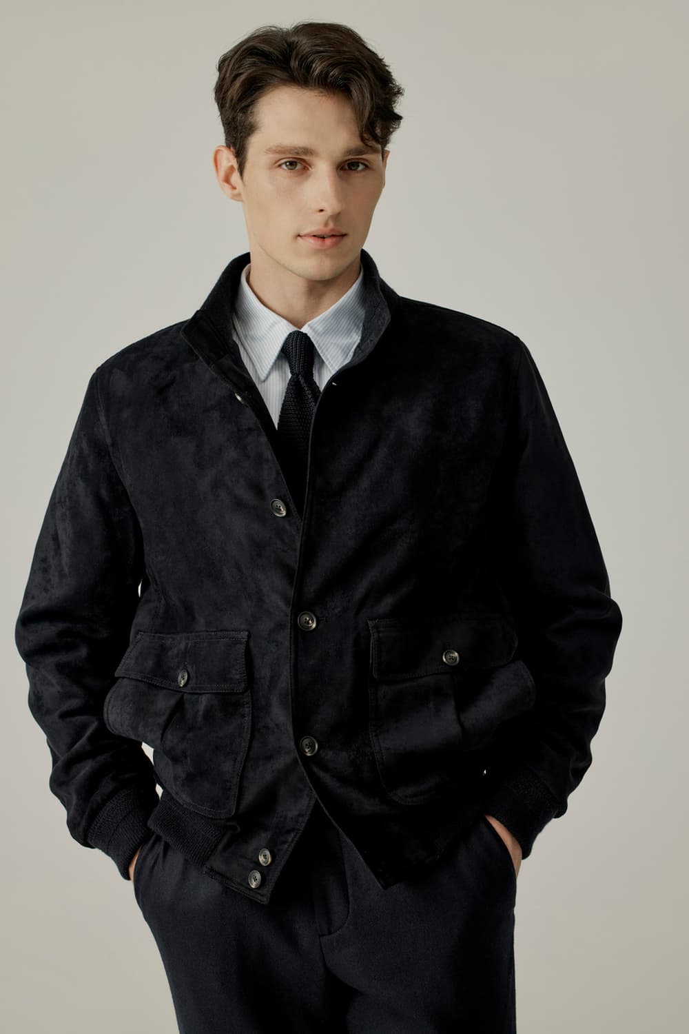 [105] 캠브리지멤버스 아놀 24FW A-1 헤링턴 자켓 상품이미지2