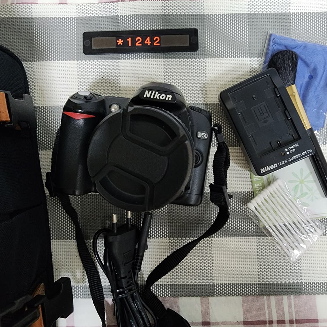 니콘 D50 디지털카메라 28-80 줌렌즈 가방 세트 상품이미지8