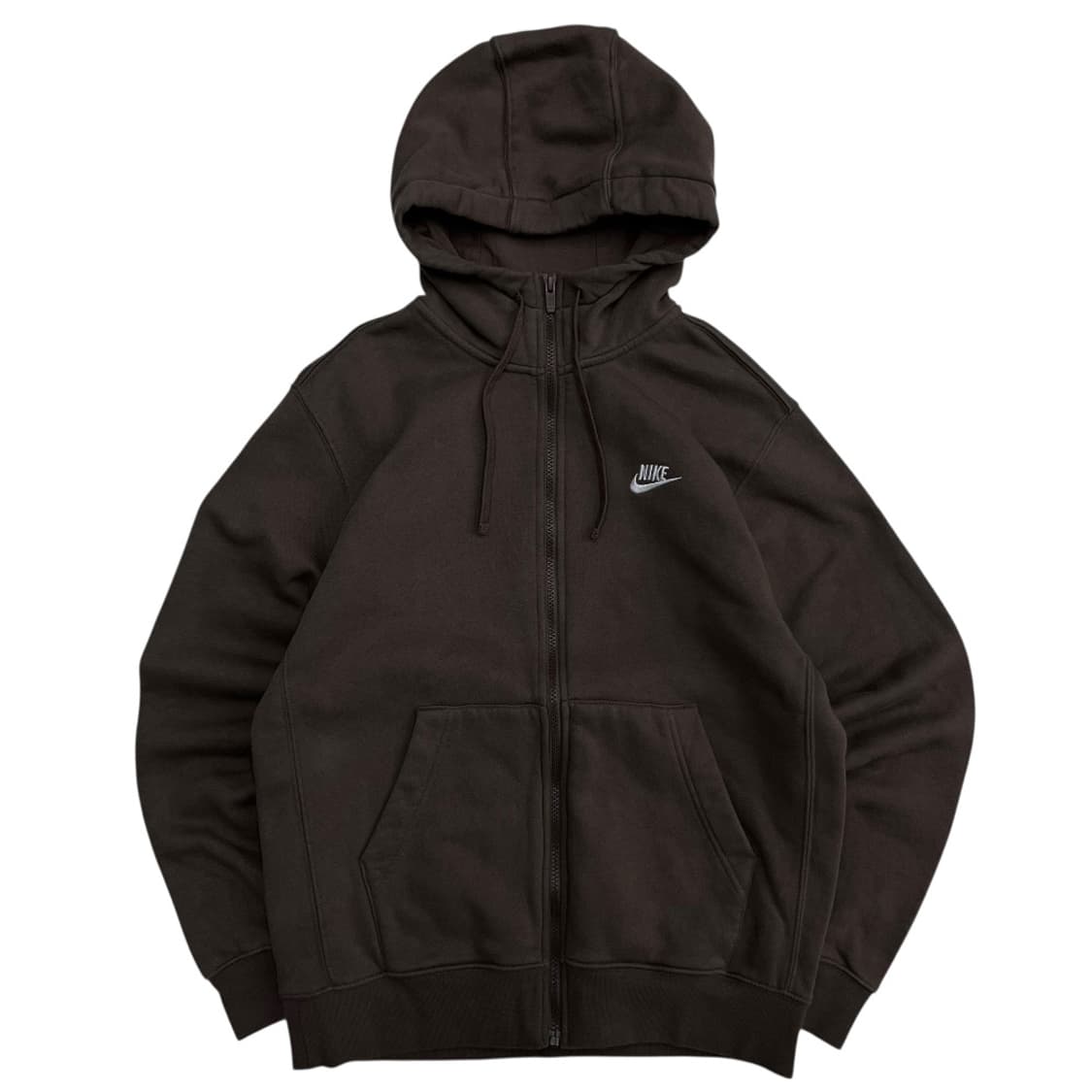 나이키 센터로고 밀크코코아 후드집업 M 상품이미지3