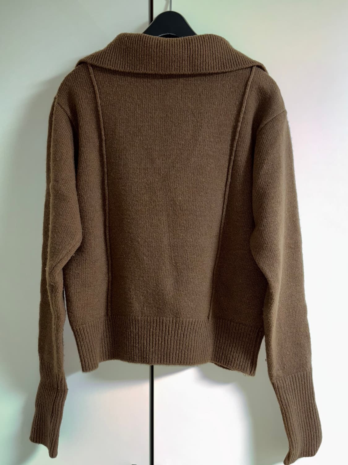 문선MOONSUN 카라 니트 상품이미지2