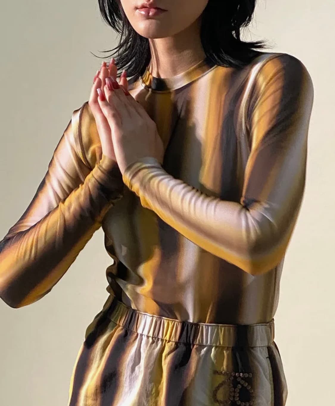kijun SATURN MESH TOP 상품이미지2