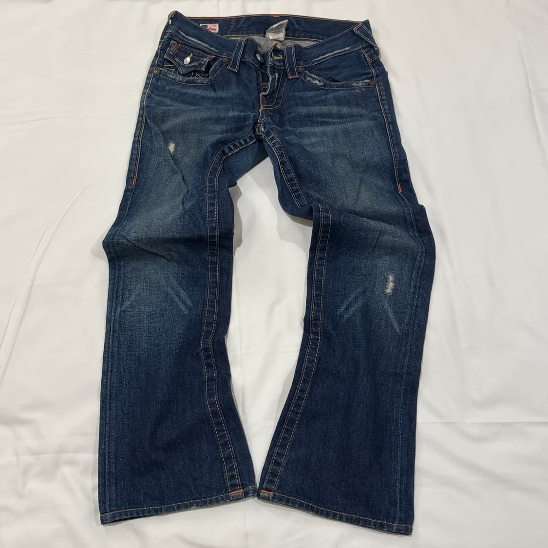 트루릴리젼 세미부츠컷 데님 팬츠 28 상품이미지8