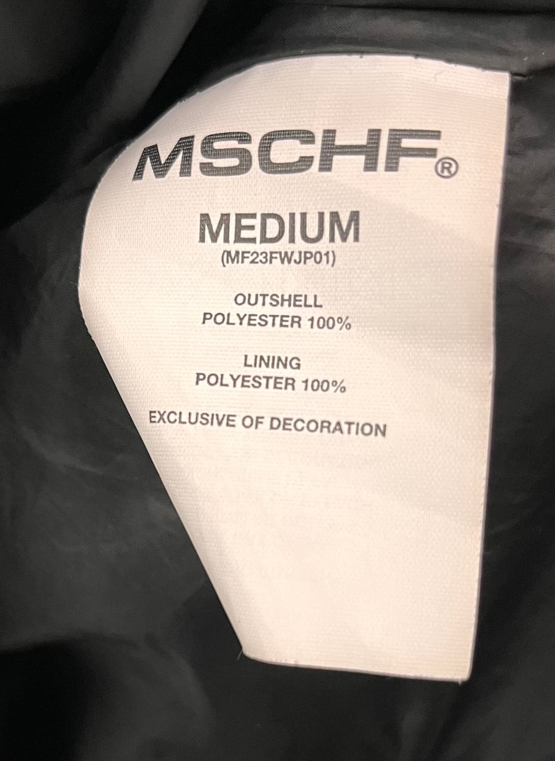 미스치프 MSCHF 퀼팅 후드 자켓 M 상품이미지8