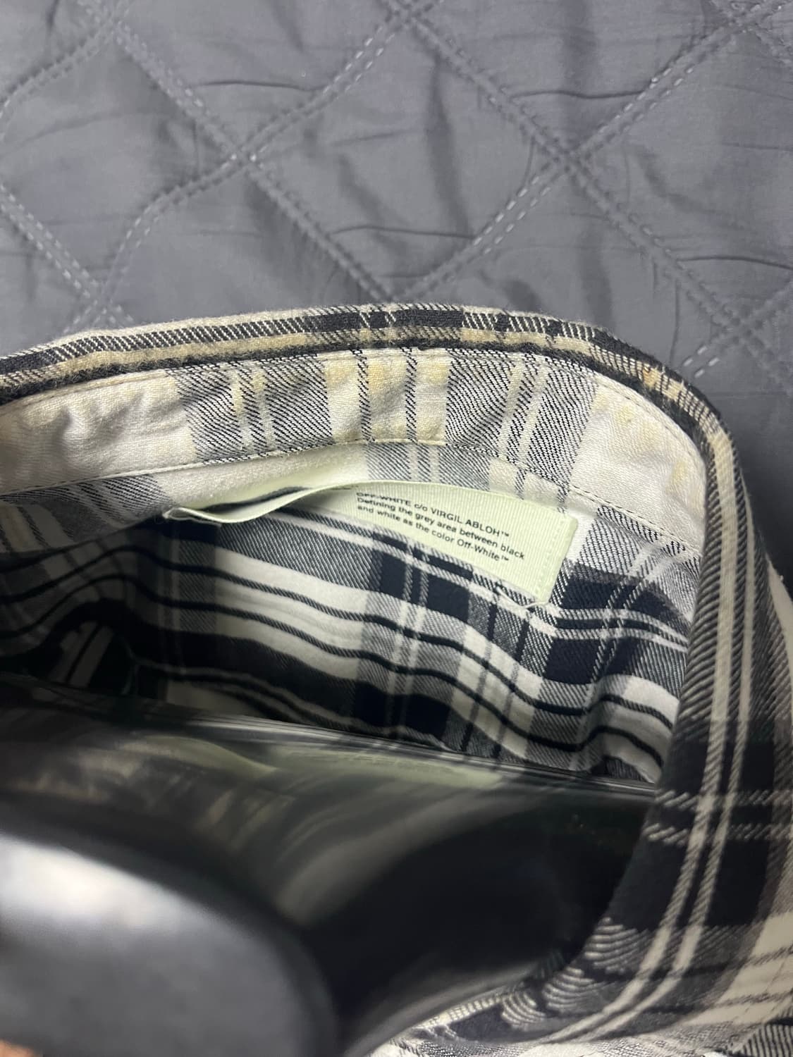 오프화이트 셔츠 L 상품이미지5