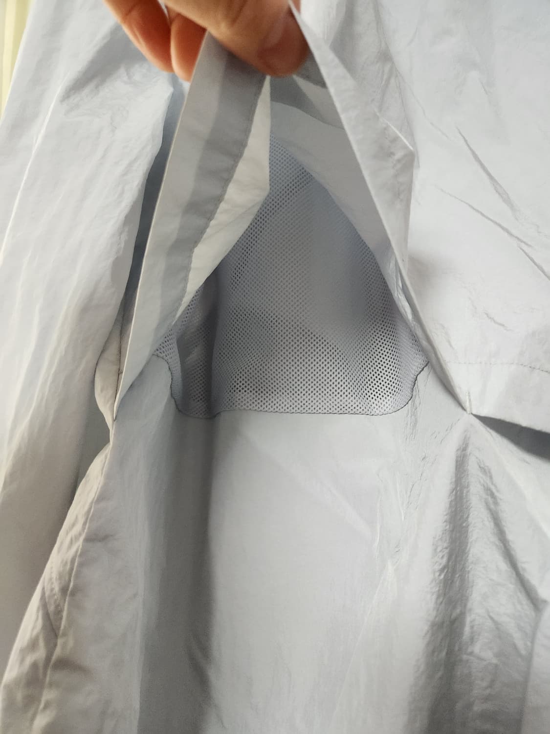 스케쳐스 바람막이 후드 자켓 그레이100 상품이미지5