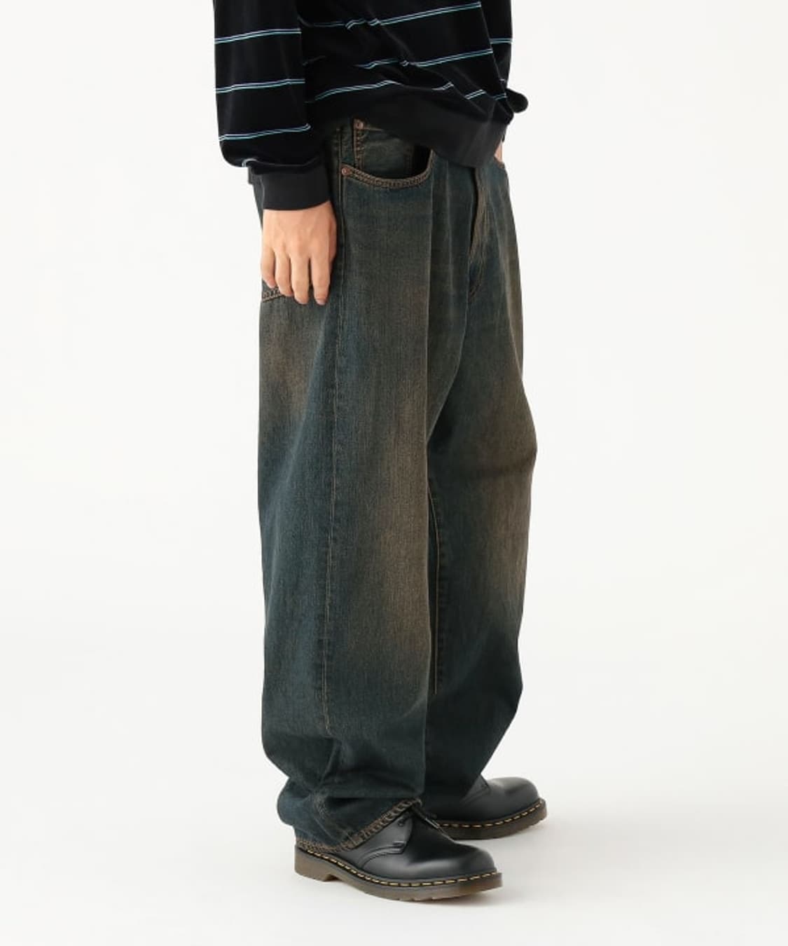 BEAMS Wide Denim Pants 상품이미지5