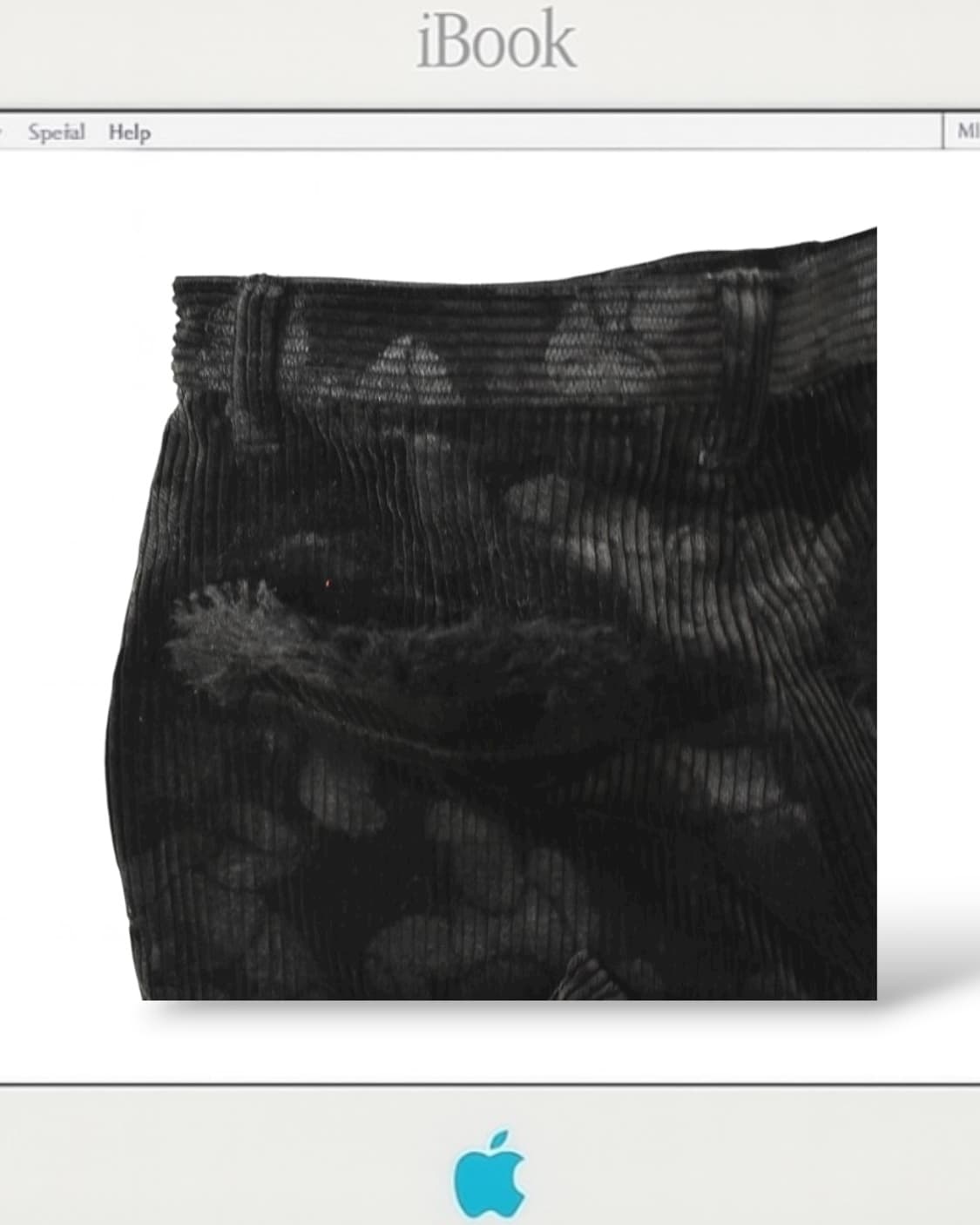 핑크하우스 테디베어패턴 코듀로이 퍼 팬츠 상품이미지5