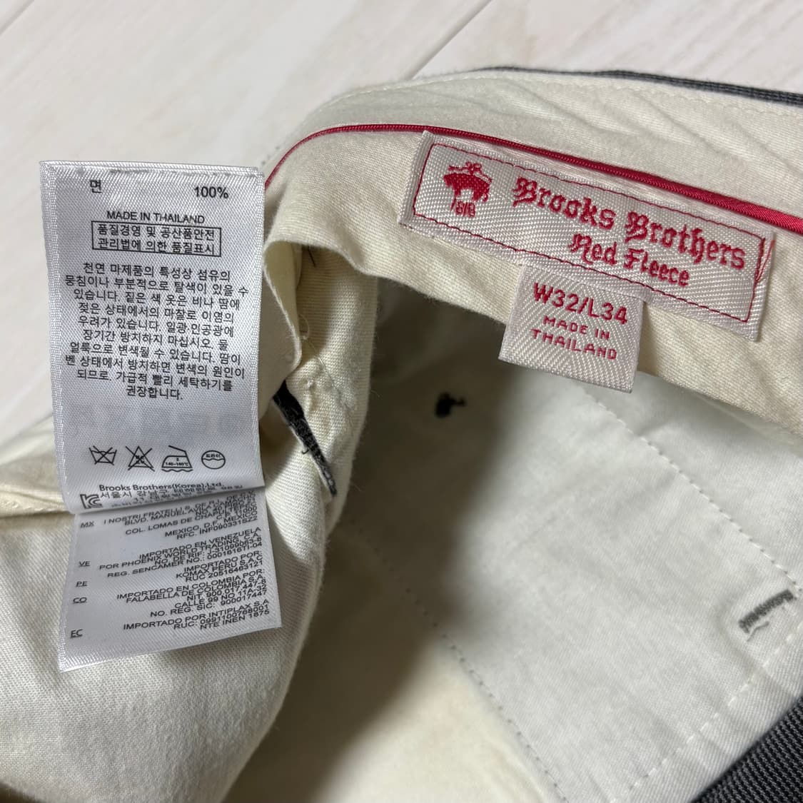 [32] 브룩스브라더스 레드플리스 트라우저 팬츠 상품이미지2
