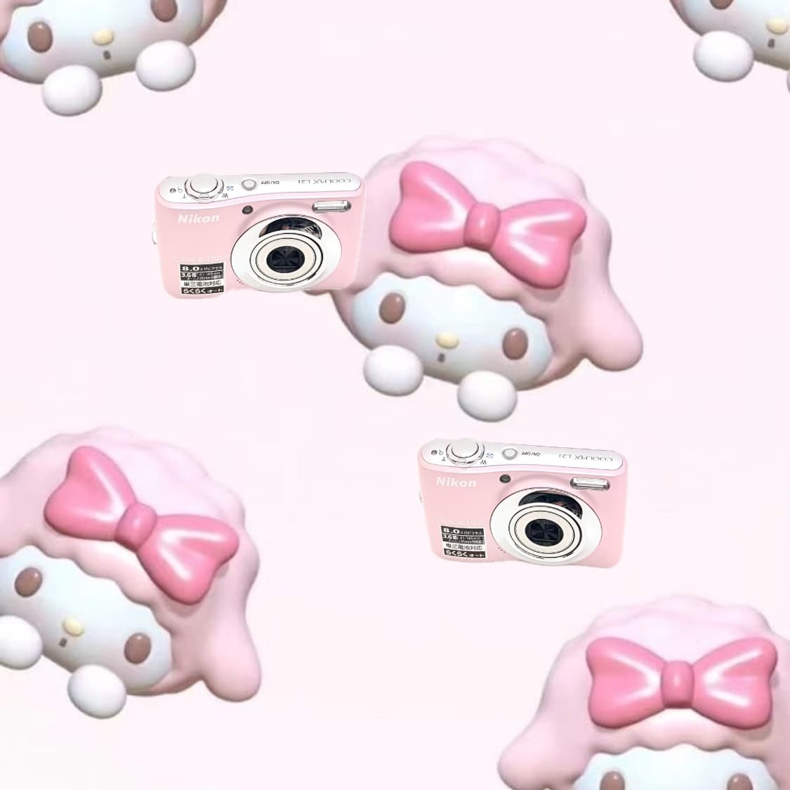 풀박스&딸기우유!) Nikon Coolpix L21 디카 카메라 상품이미지1