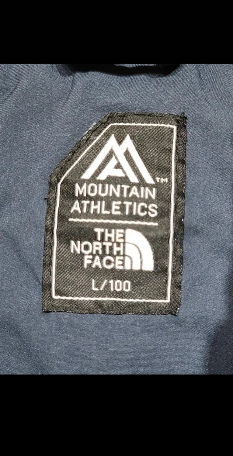 (L) 노스페이스 오리털 롱패딩 점퍼 네이비 후드 패딩코트  상품이미지3