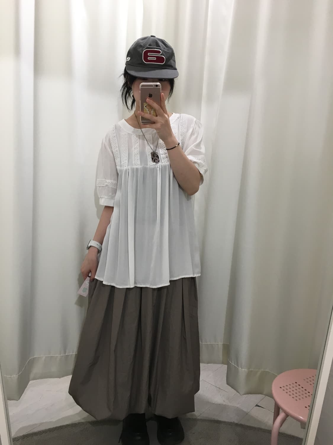 flower lace blouse 상품이미지5