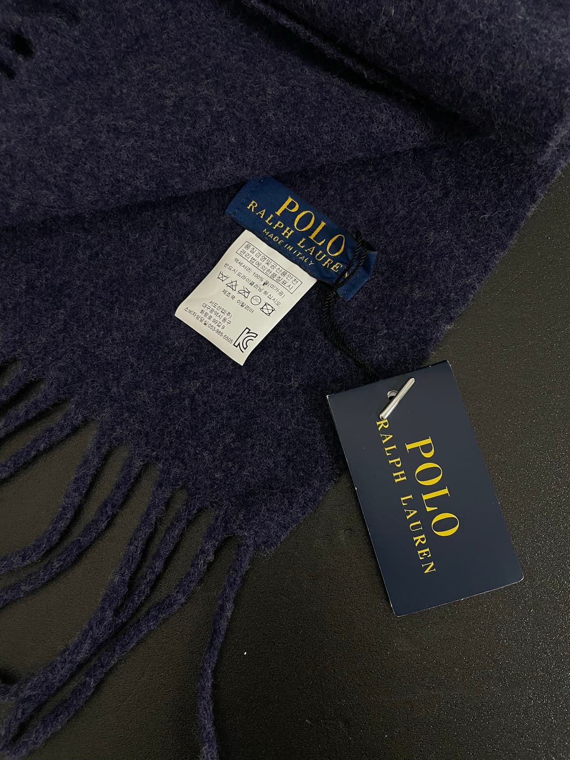 [새상품] 폴로 랄플로렌 램스울 100% 머플러 MADE IN ITALY 상품이미지10