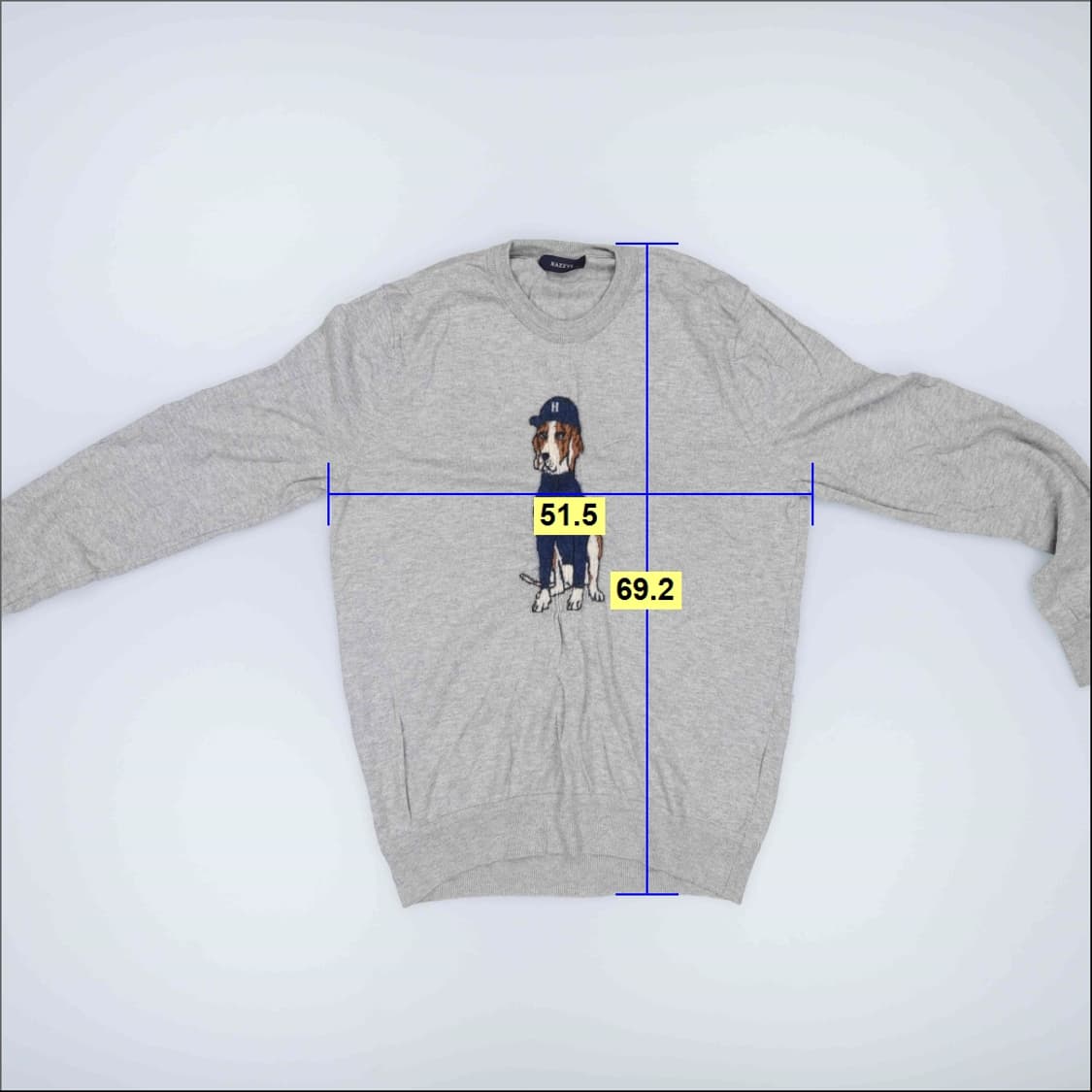 105 헤지스 울 니트 스웨터 0323H1 상품이미지5