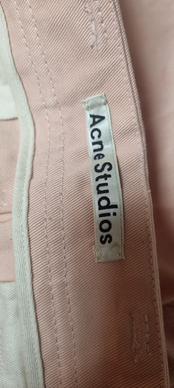 Acne Studios ANGUS SALT 연핑크 팬츠 상품이미지1