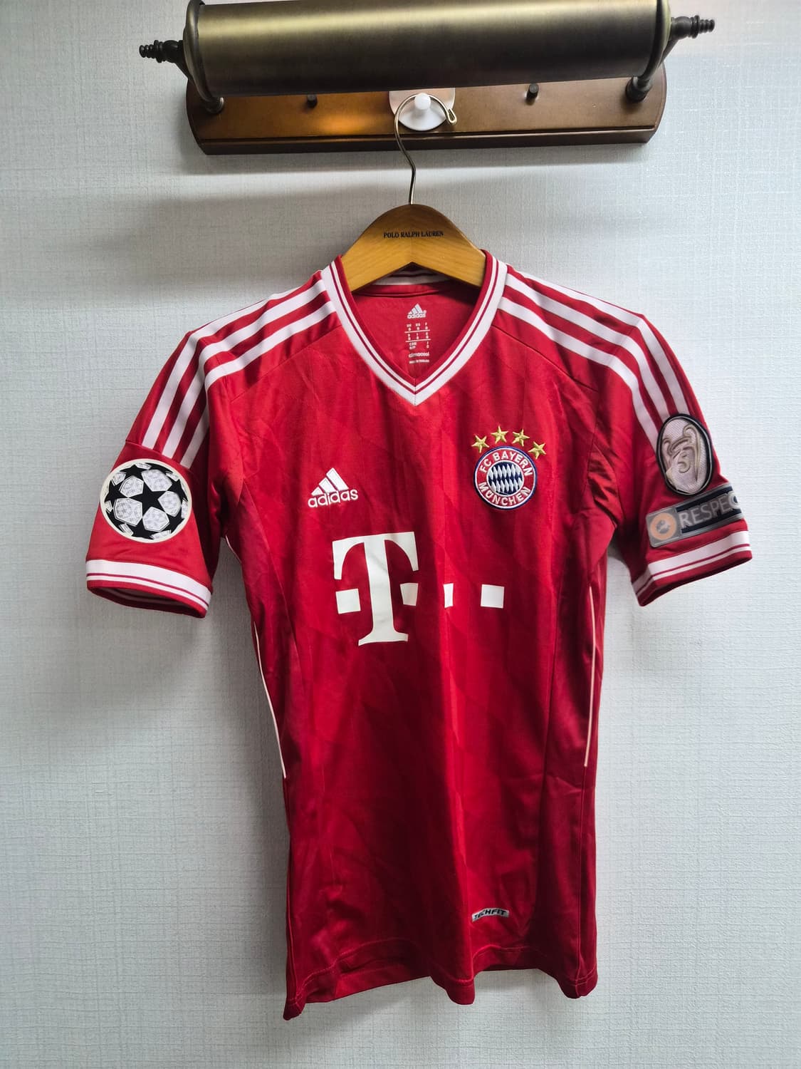 해외 S) 아디다스 테크핏 13/14 시즌 바이에른 뮌헨 괴체 유니폼 상품이미지1