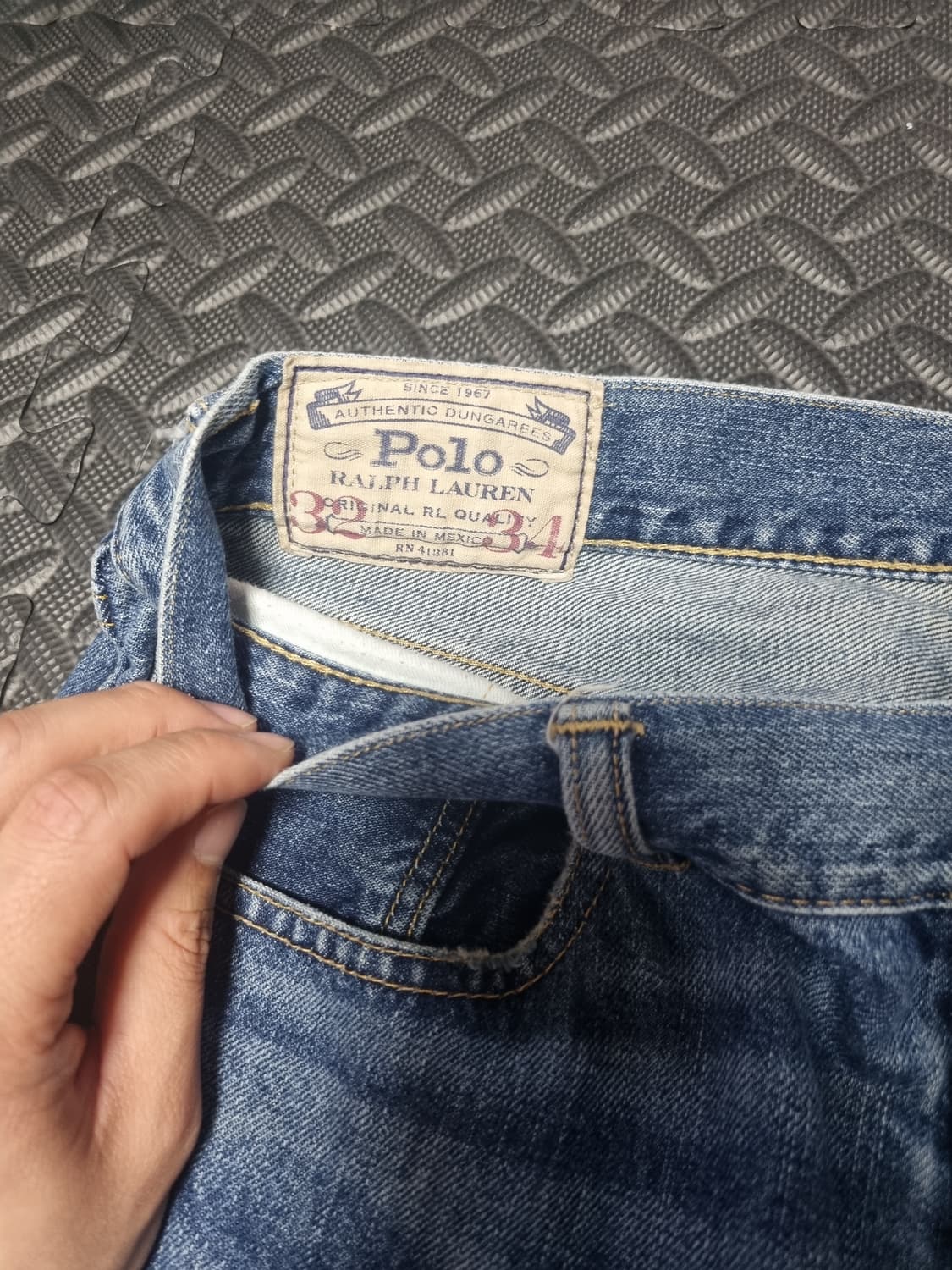 랄프로렌 세미부츠컷 32x34 상품이미지3