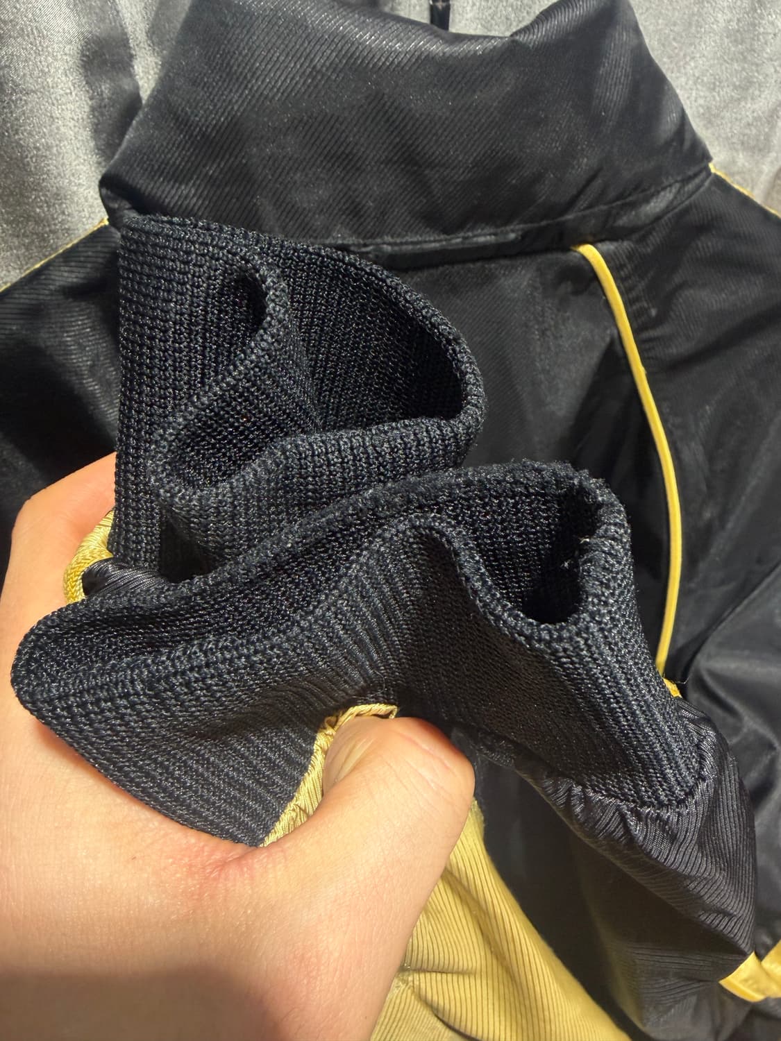 L 나이키 스우시 골드라인 글로시 나일론 자켓 상품이미지7